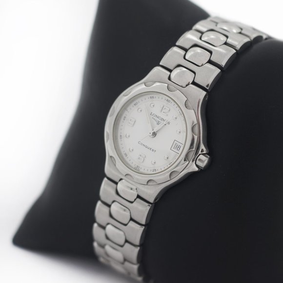 Longines Conquest Steel Date L11314 Watch main image 4